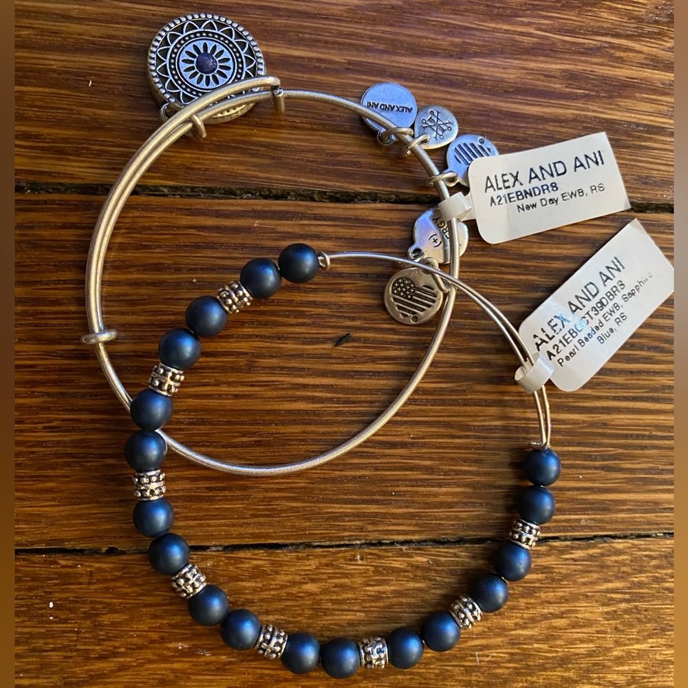 NWT Alex and Ani Bracelet Set
